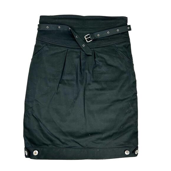 Moschino Grommet belt midi skirt size 6 - Picture 1 of 4
